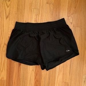Black Champion DuoDry athletic shorts